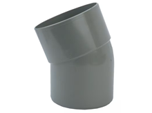 PVC bocht HWA 22 gr